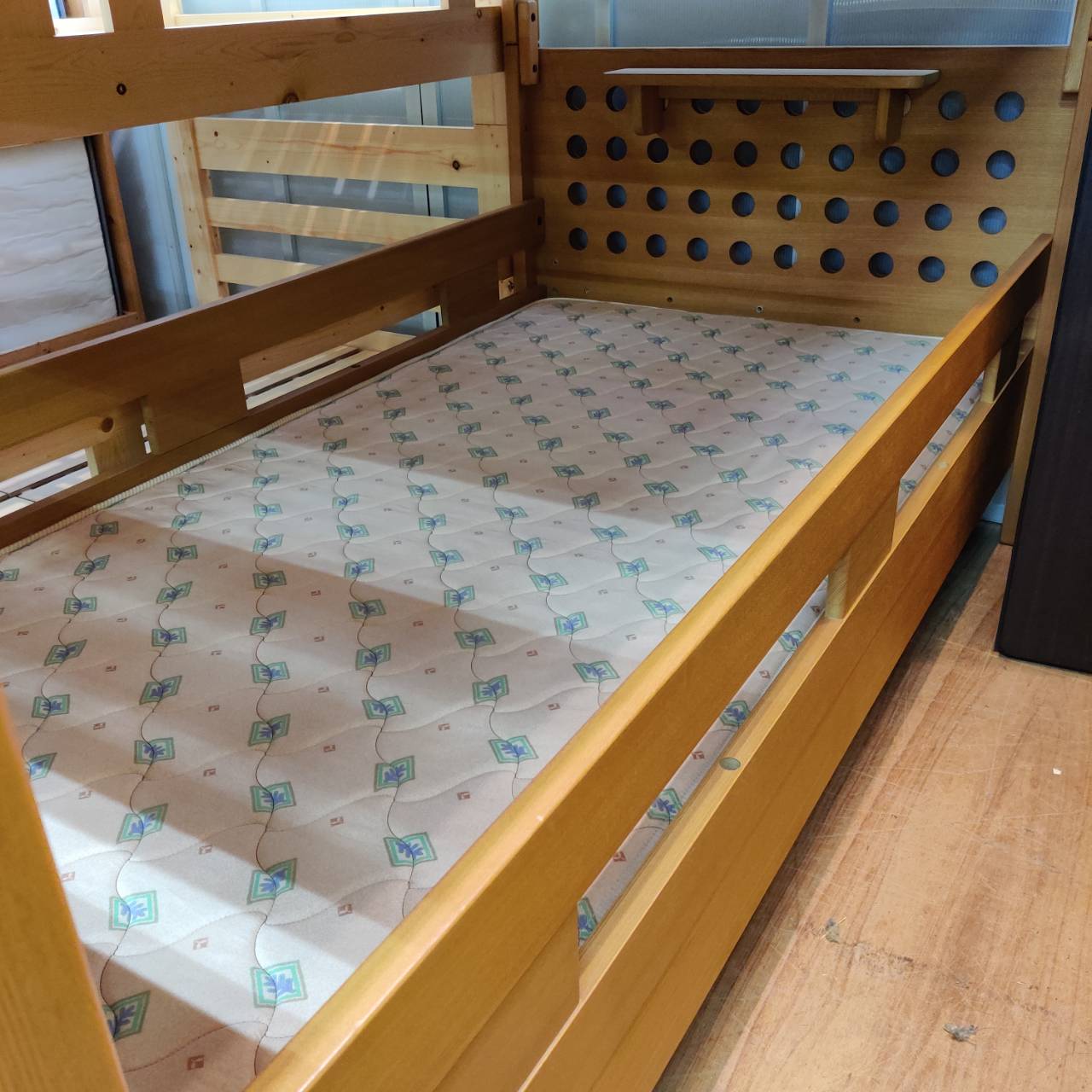 光製作所 2段ベッド ミニシェルフ＆マットレス付 エリス 販売中！ 愛品  