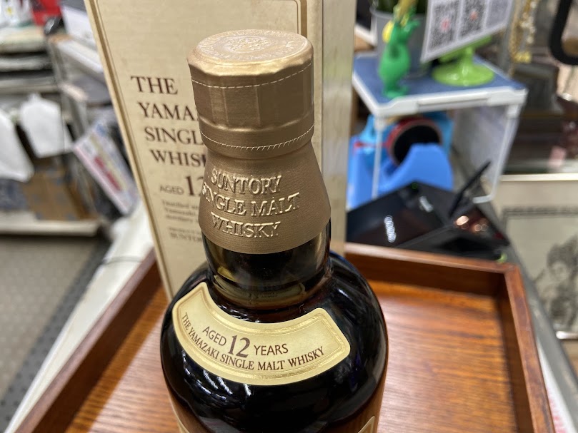 サントリー 山崎12年 シングルモルトウイスキー 買取致しました｜愛品 
