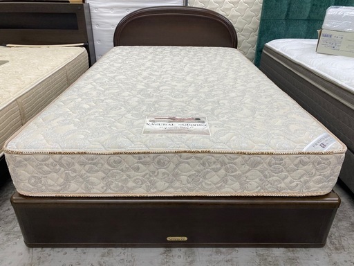 愛品館市原店】引き出し付セミダブルベッド 及ぼし 