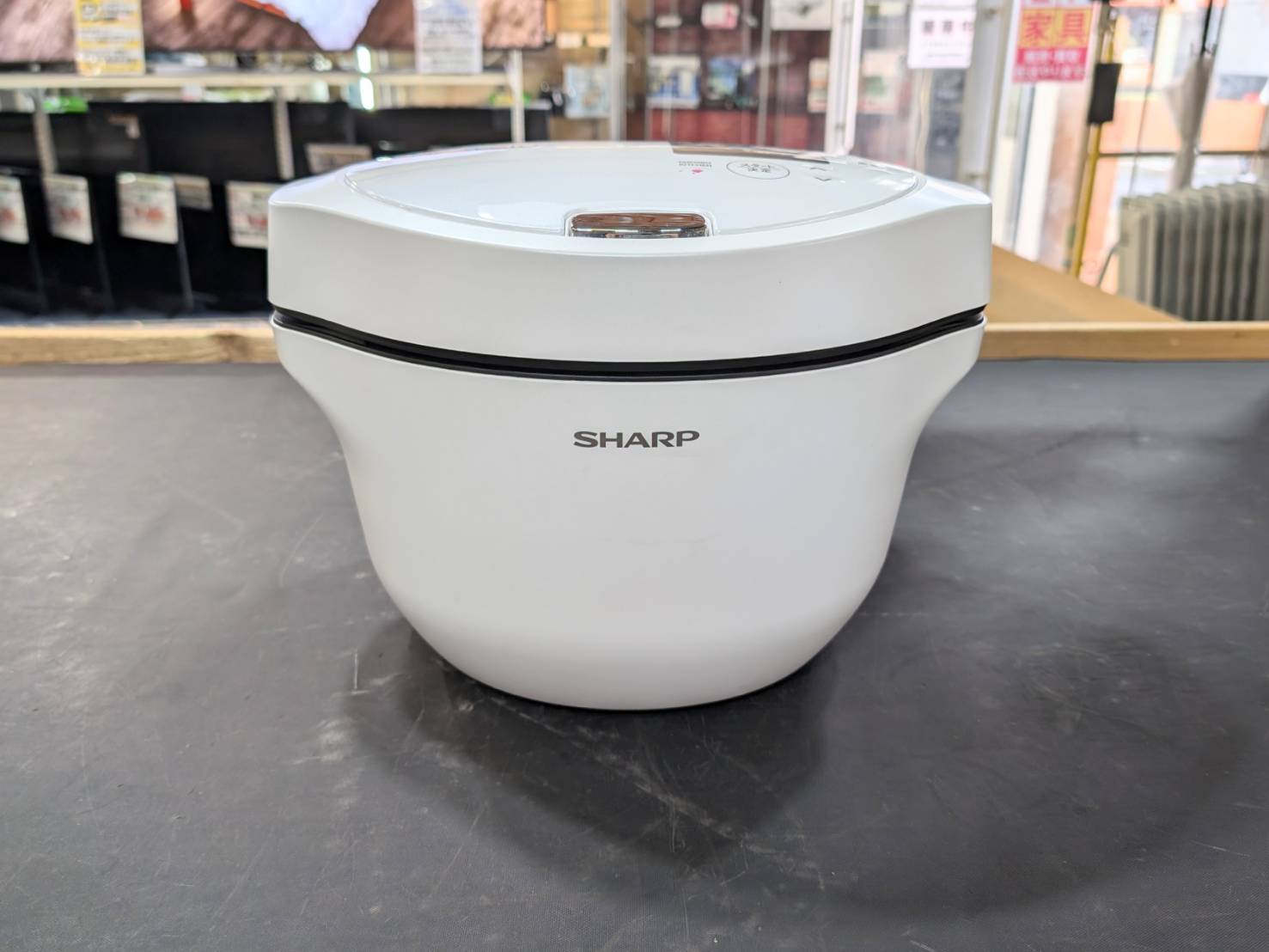 シャープ ヘルシオ ホットクック 水なし自動調理鍋 KN-HW24G-W 2021年 