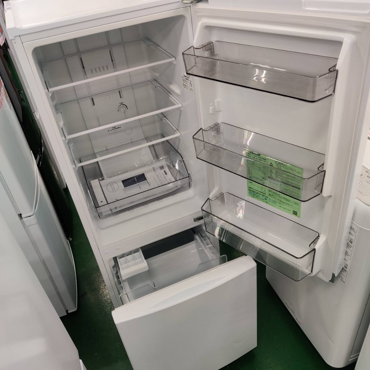 東芝 (TOSHIBA) 2021年製 153L 2ドア 冷凍冷蔵庫 GR-S15BS 販売中！ 愛 