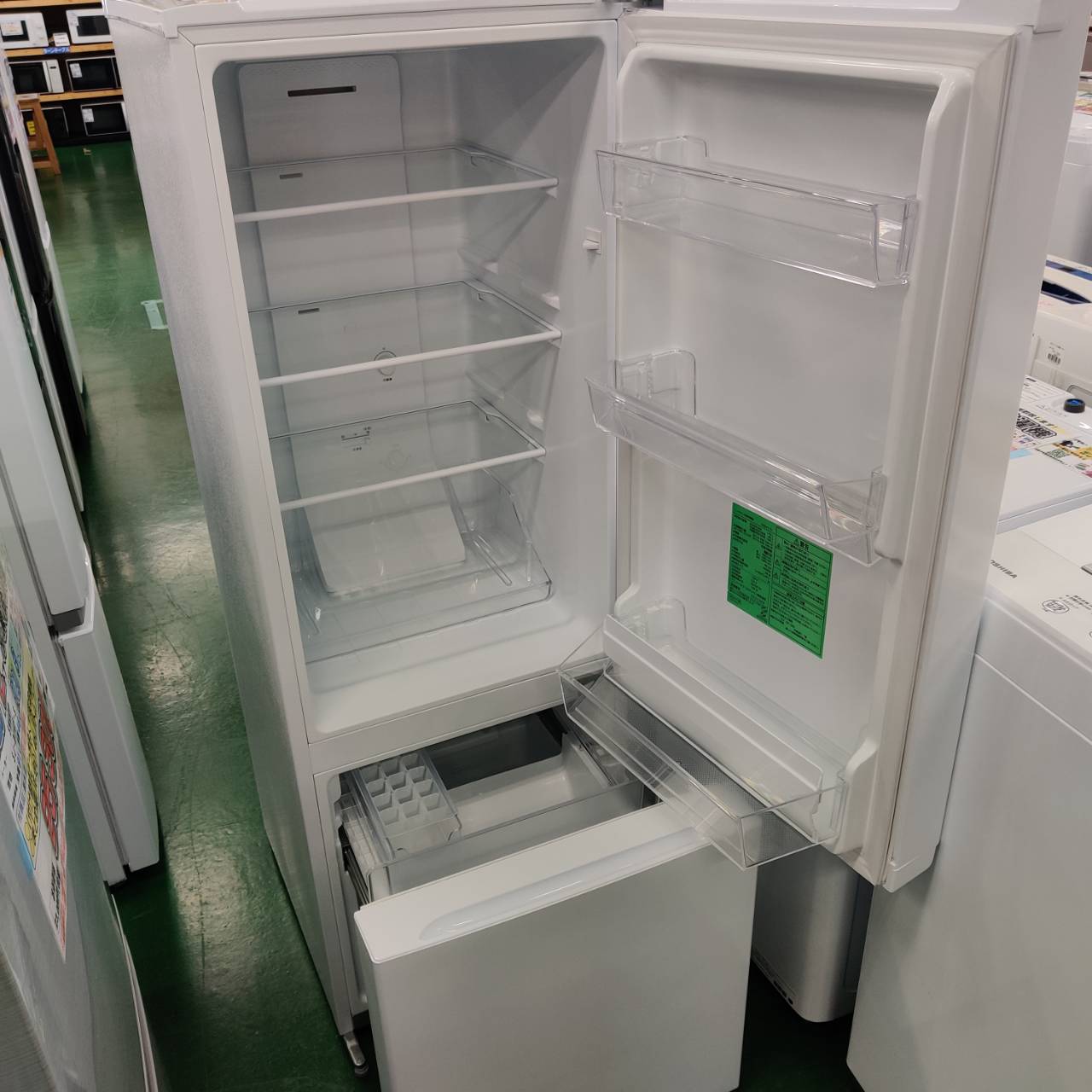 超美品】2023年製 冷蔵庫 東芝 153L 東芝 (TOSHIBA) 2023年製 153L 2 2023年製　かなり美品❗️冷蔵庫