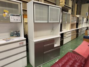 ニトリキッチンカウンターNポスティア90BK 伸ばし