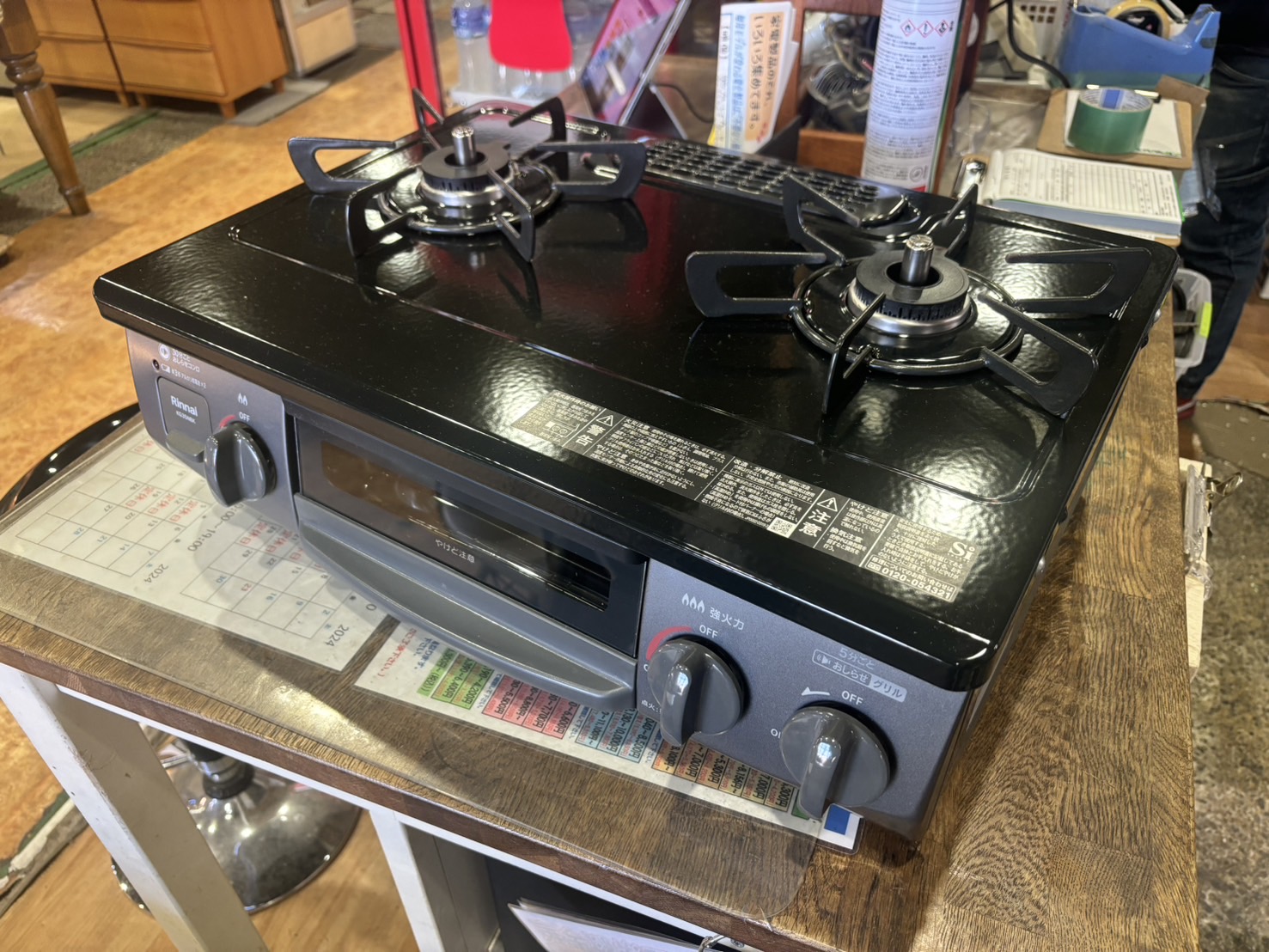 リンナイ｜KG35NBKR LPガス用 ガステーブル買取しました 