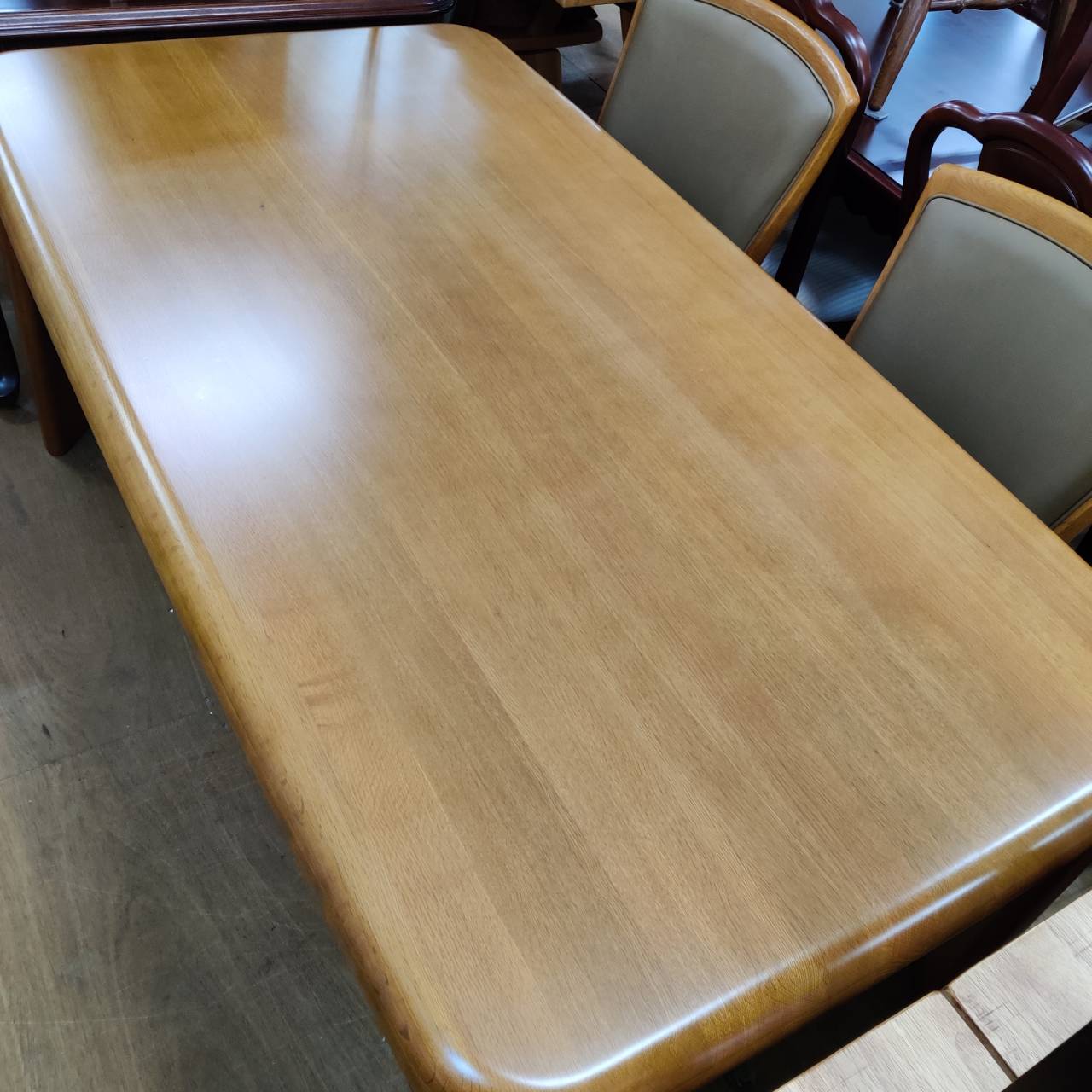 浜本工芸 ダイニング6点セット ナラ材 販売中！ 愛品倶楽部柏店 