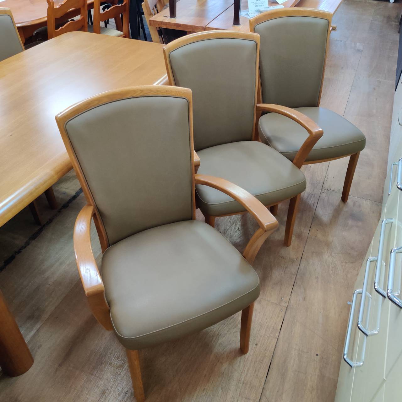 浜本工芸 ダイニング6点セット ナラ材 販売中！ 愛品倶楽部柏店 