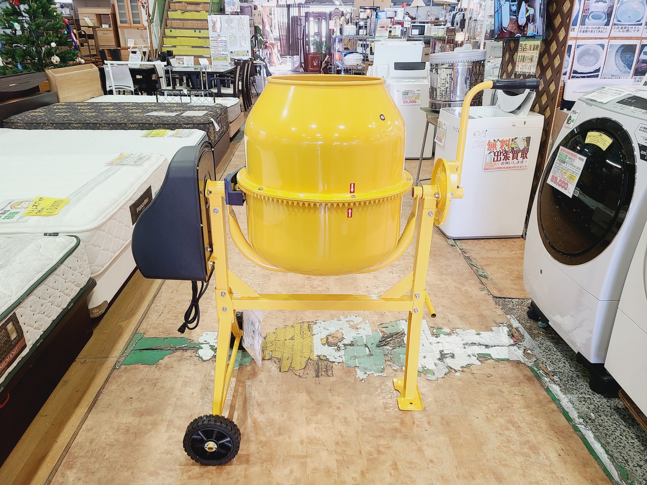 電動コンクリートミキサー まぜ太郎 AMZ-50Y買取｜愛品館市原店 
