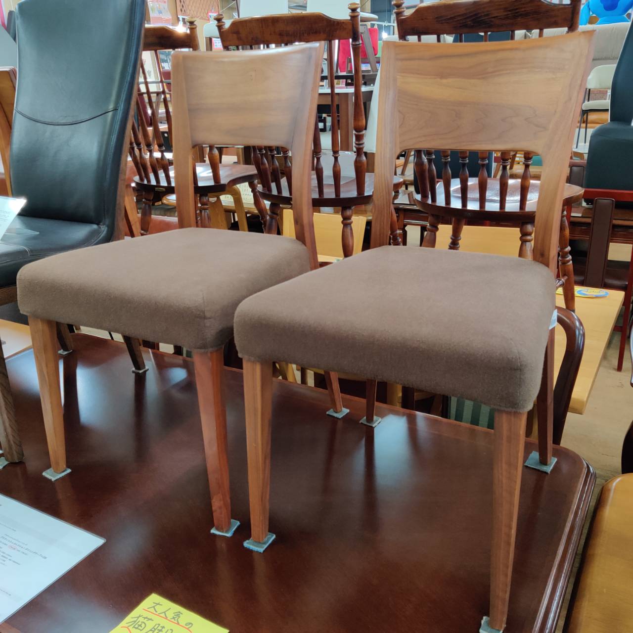 愛品倶楽部柏店】松田家具 ダイニングテーブル 筑波産商 マフィン2 