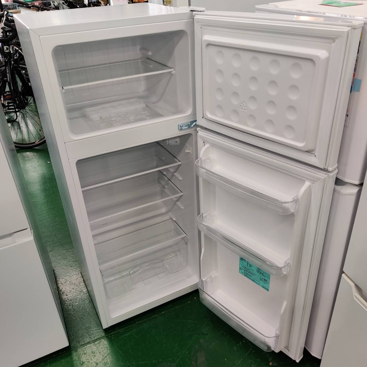 Haier (ハイアール) 2023年製 130L 2ドア 冷凍冷蔵庫 JR-N130C 販売中  