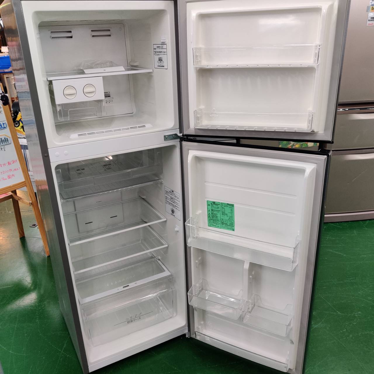 Hisense (ハイセンス) 2021年製 227L 2ドア 冷凍冷蔵庫 HR-B2302 販売 