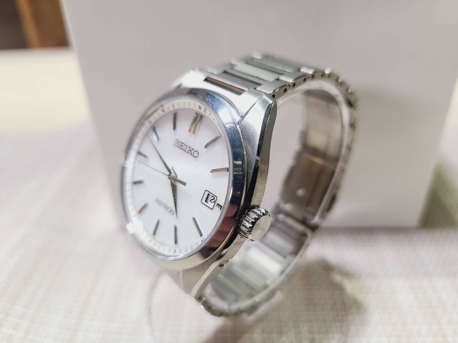 SEIKOアストロン ソーラー電波 ORIGINシリーズ SBXY029買取｜愛品館 
