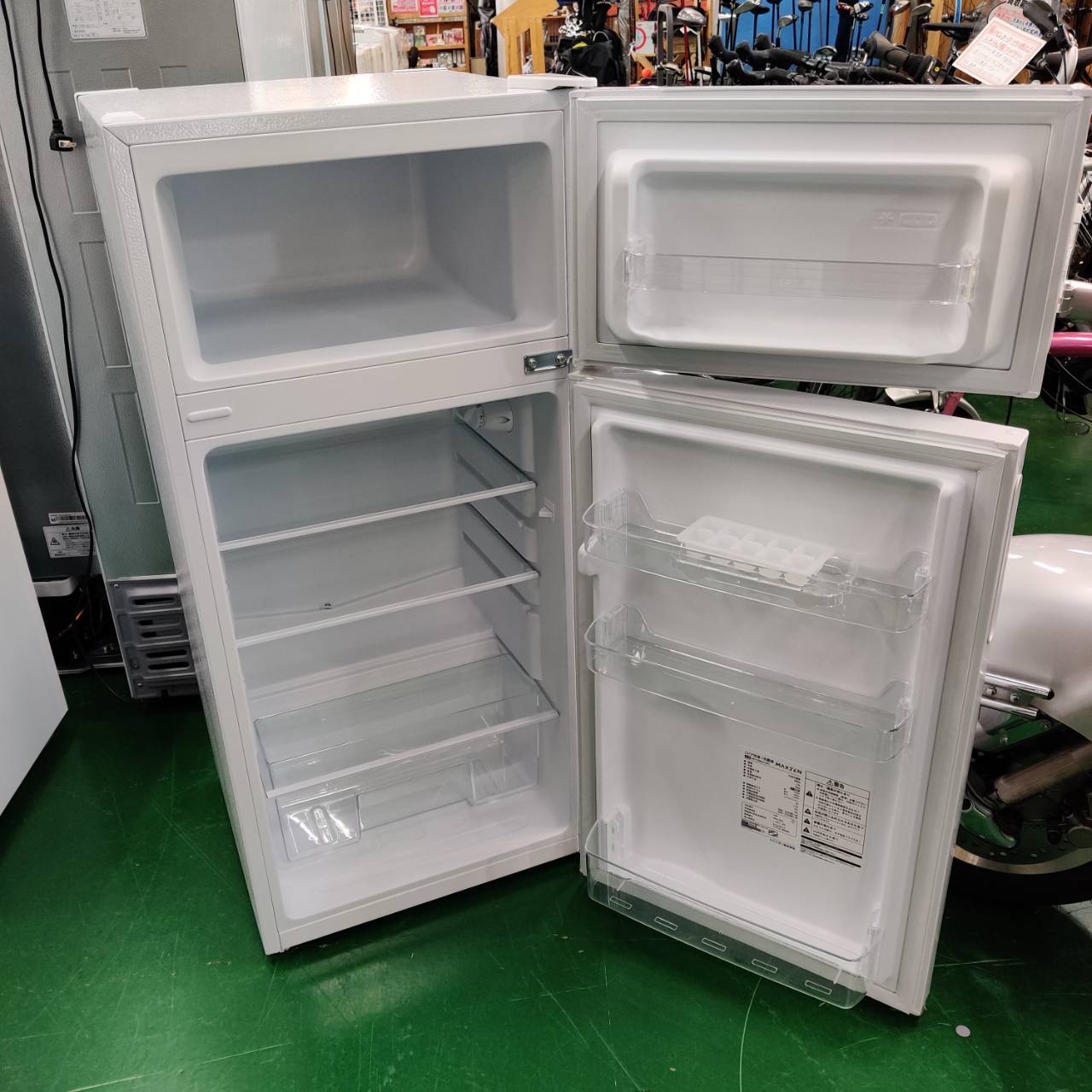 maxzen (マクスゼン) 2024年製 112L 2ドア 冷凍冷蔵庫 JR112ML01 販売 