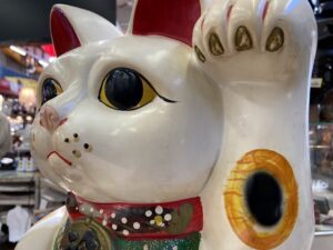 招き猫 特大サイズ 置物買取致しました｜愛品館千葉店 | リサイクル 