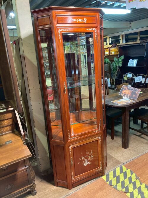 螺鈿細工｜ガラスコーナーキャビネット入荷致しました！ | リサイクル 
