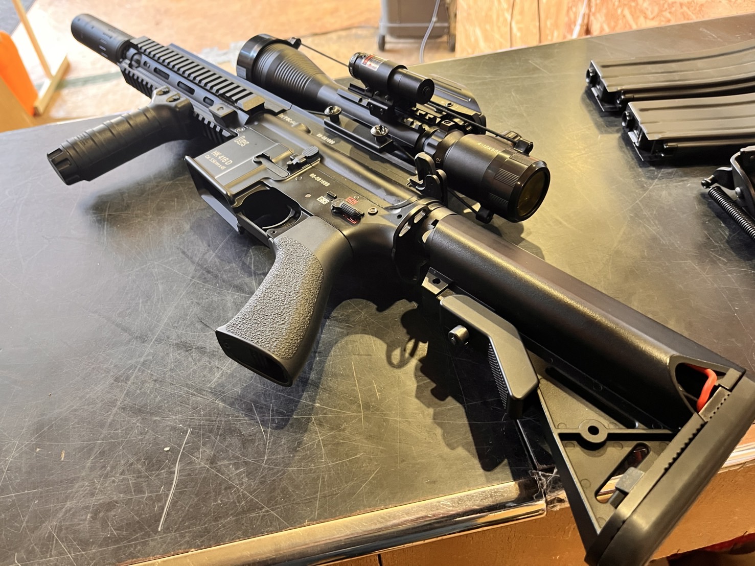 DEVGRUカスタム HK416D - 次世代電動ガン | 東京マルイ エアソフトガン情報サイト