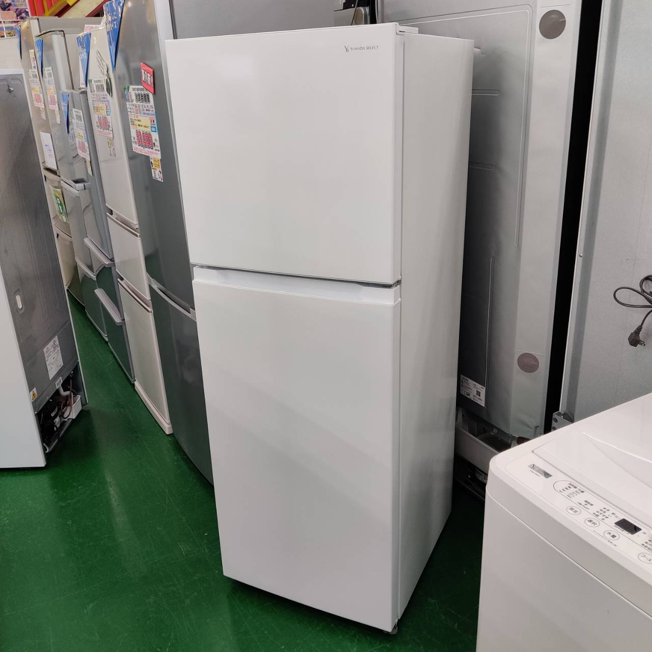 YAMADASELECT(ヤマダセレクト) YRZ-C12H1 2ドア冷凍冷蔵庫 リサイクル  