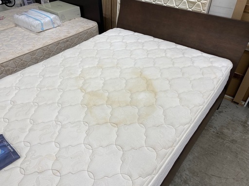 愛品館 江戸川店 】 両サイド引き出し付き ダブルベッド Sealy（シーリー）