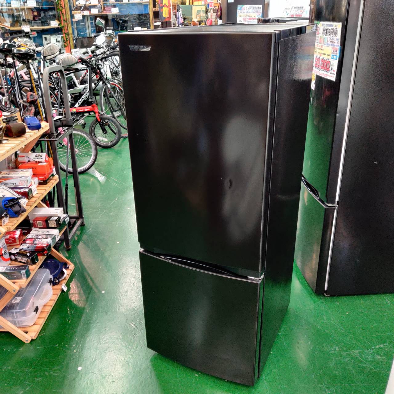 東芝 (TOSHIBA) 2023年製 153L 2ドア 冷凍冷蔵庫 GR-U15BS 販売中！ 愛  