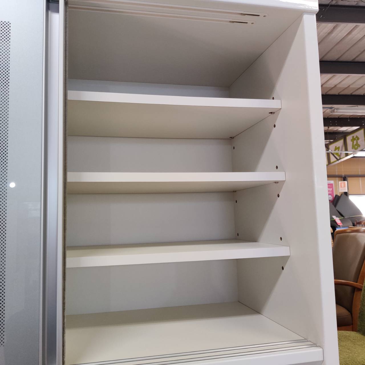 松田家具 2枚スライド扉キッチンボード 1000ロジャーレンジ 販売中 