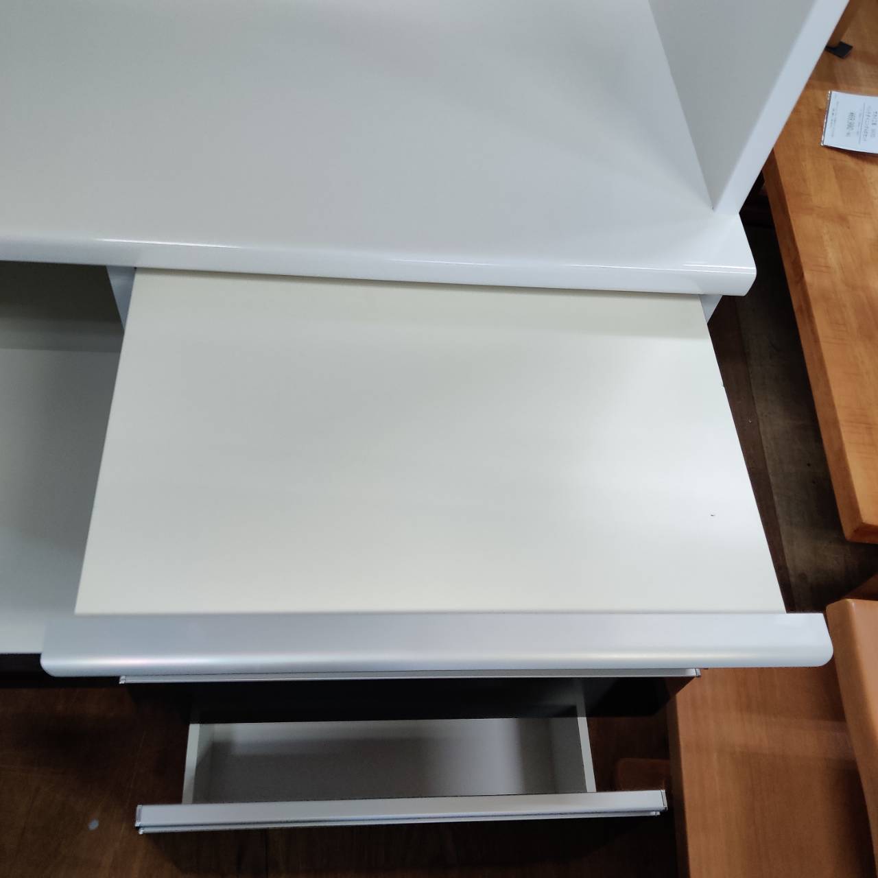 松田家具 2枚スライド扉キッチンボード 1000ロジャーレンジ 販売中 