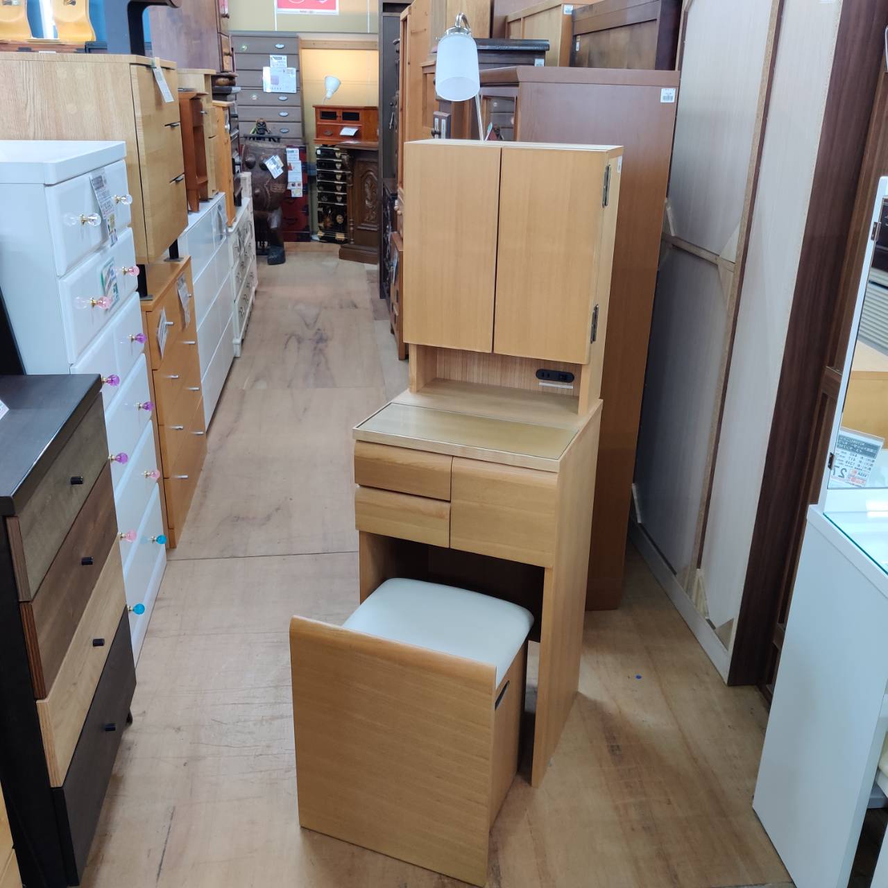 NITORI (ニトリ) 三面鏡ドレッサー Nノワル LBR 販売中！ 愛品倶楽部柏 