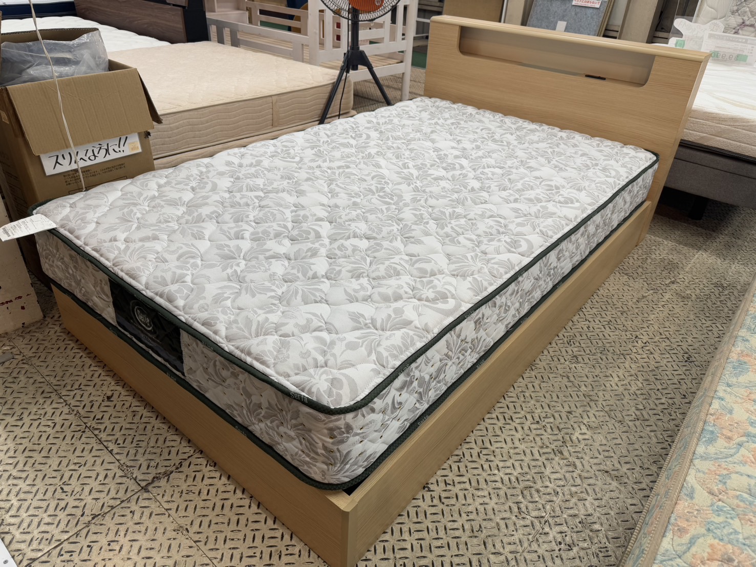 Serta｜サータ｜セミダブルベッド｜ペディック36買取致しました｜愛品 