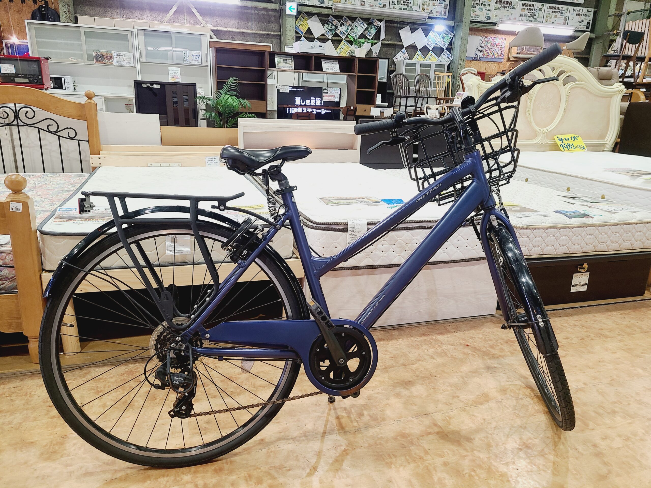 あさひ 700×38c型 クロスバイク OFFICE PRESS CM 自転車買取｜愛品館 