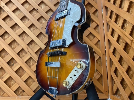 Hofner（ヘフナー）│エレキバイオリンベースを買取しました 