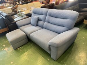 愛品館八千代店】ニトリ 3人用布張りソファ NポケットA3
