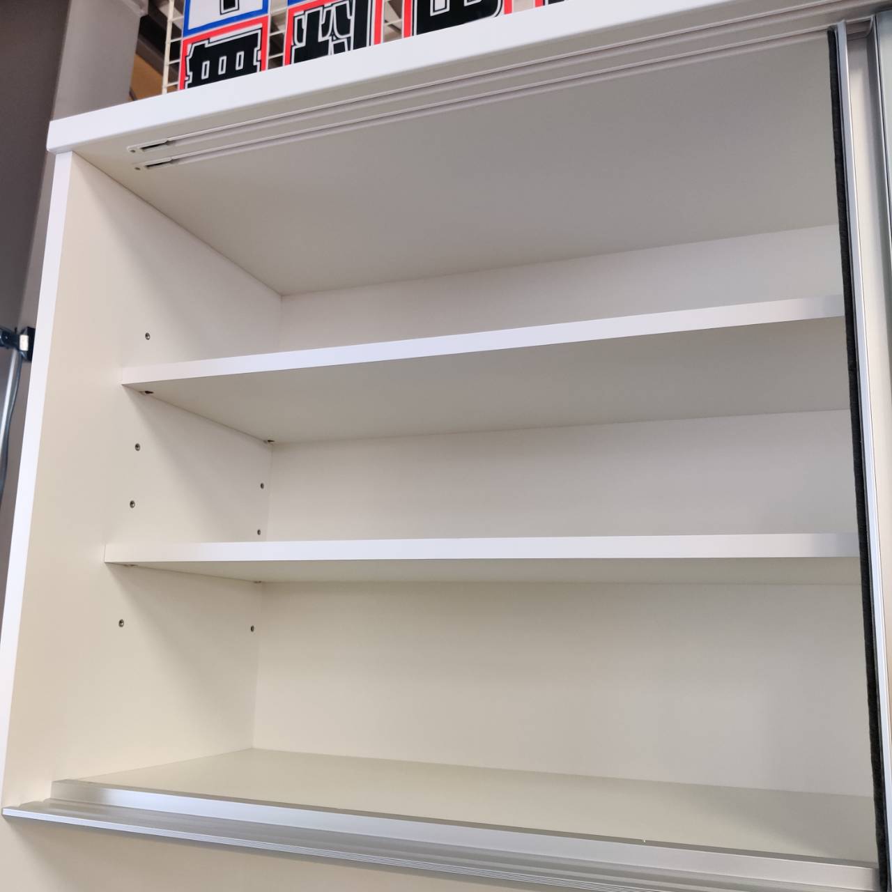 松田家具 2枚スライド扉キッチンボード 1600スモークレンジ 販売中 