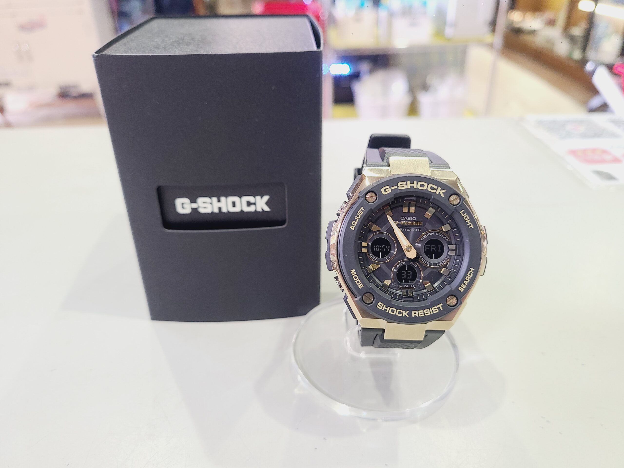 CASIO カシオ G-SHOCK GST-W300G-1A9JF TOUGH SOLAR 腕時計 #UA6322 カシオ Gショック Gスチール CASIO G-SHOCK G-STEEL 電波 ソーラー
