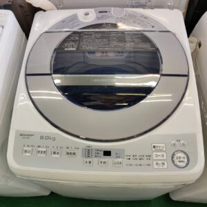 SHARP-シャープ_2020年製_8.0kg-全自動洗濯機_ES-GV8D_142033714002-2