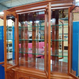 大型4枚扉飾り棚_唐木家具-_155051831002-7