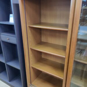 小島工芸_2枚スライド扉ミドル書棚_155051829002-4