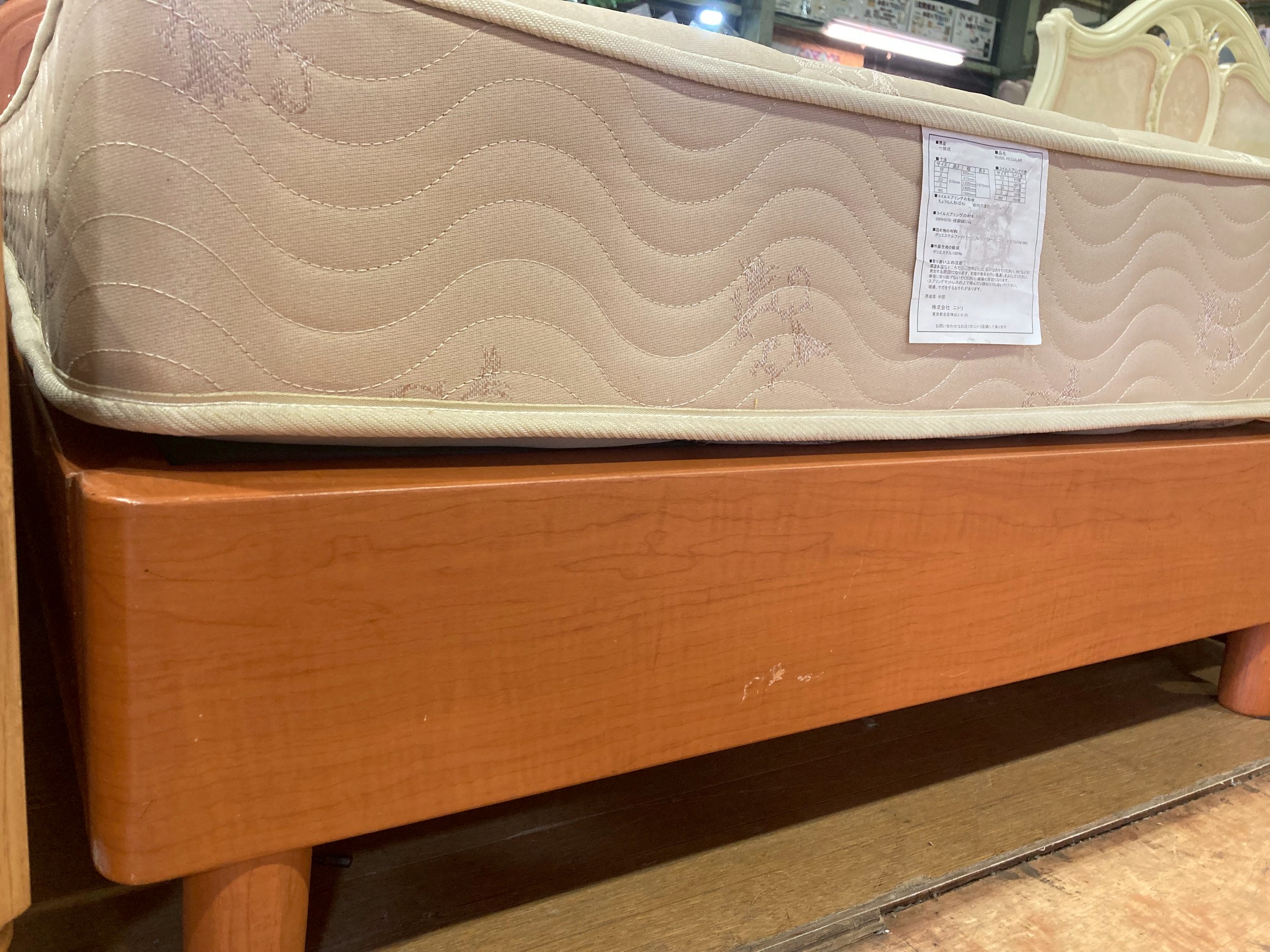 ニトリ｜ローブレギュラー｜シングルベッド買取入荷致しました 