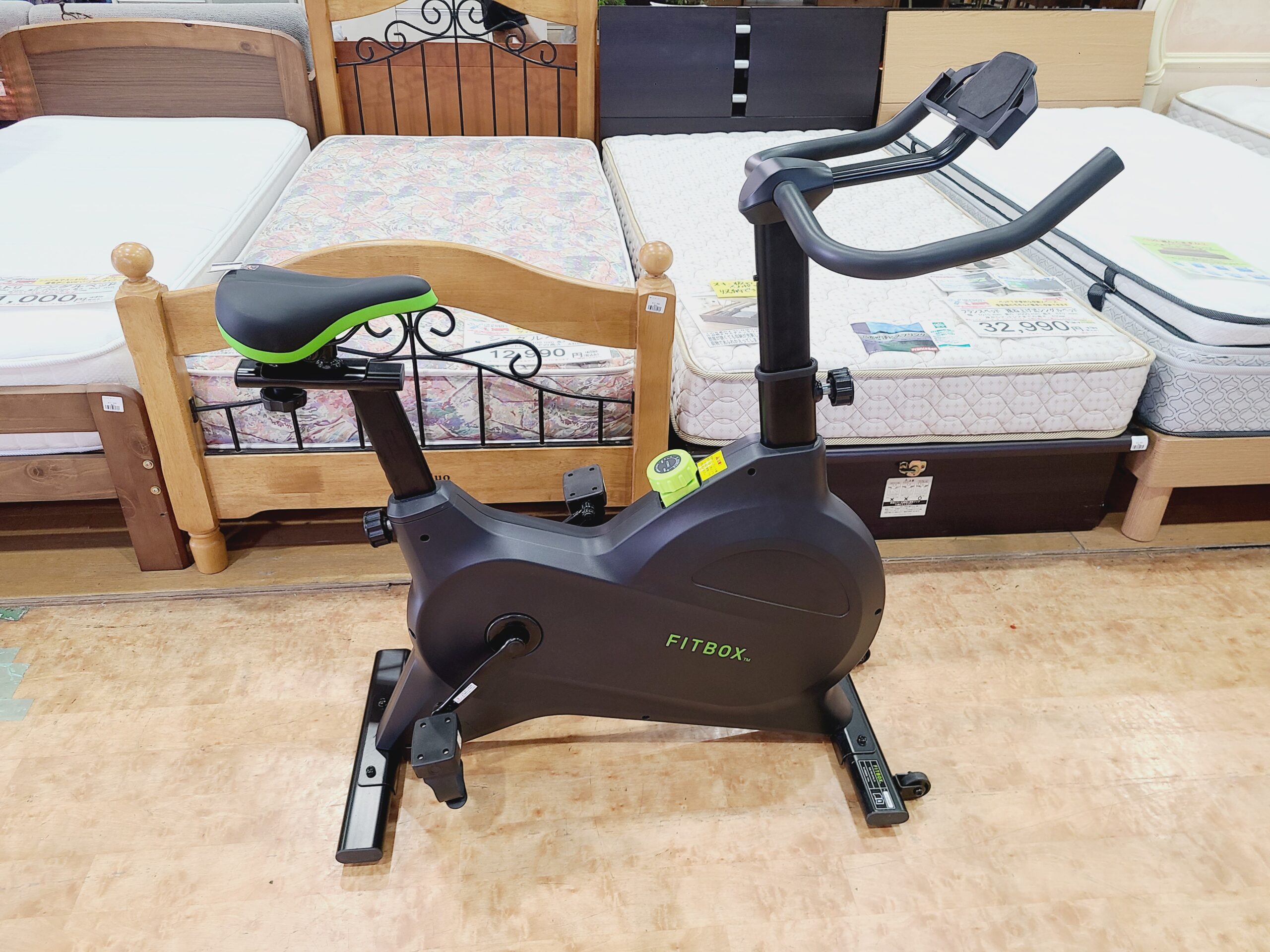 愛品館市原店】FITBOX FBX-001B 第3世代フィットネスバイク 極静音 
