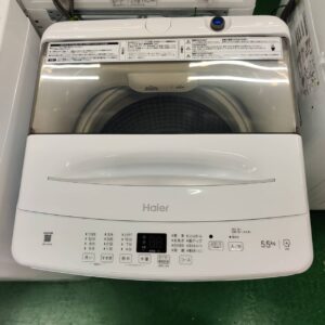 Haier ハイアール 2023年製 5.5kg 全自動洗濯機 JW-U55A 販売中！ 愛品 