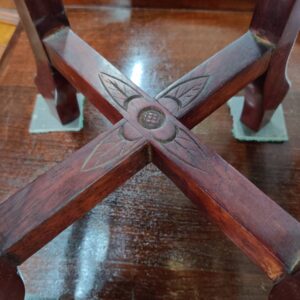 中国家具-唐木-透かし彫り-円型花台_150052420002-3