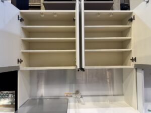 パモウナ｜4枚扉キッチンボード｜白買取致しました｜愛品館八千代店 