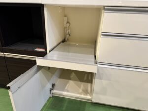 パモウナ｜4枚扉キッチンボード｜白買取致しました｜愛品館八千代店 