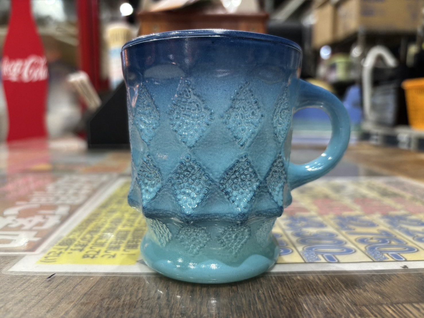 Fire-King ジェダイ ファイヤーキング ジェダイ Dハンドルマグ 4色セット Dハンドル マグカップ4客 ファイヤーキング　ジェダイ　マグカップDハンドル