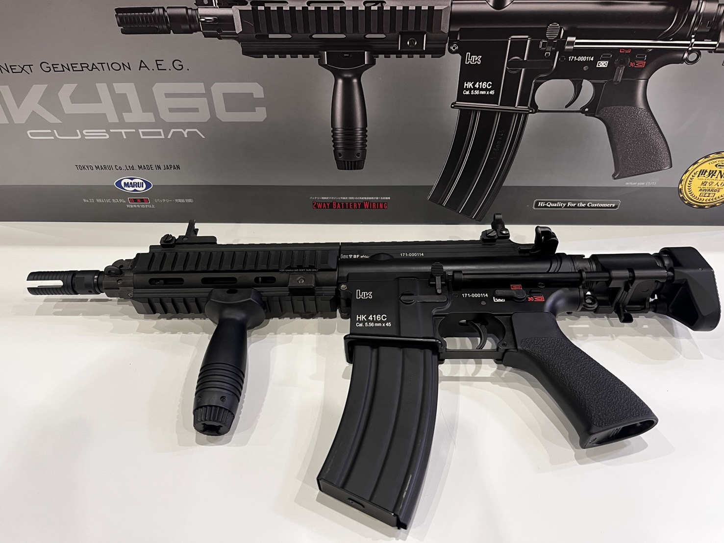 東京マルイ 次世代 HK416C カスタム VECTOR OPTICS ドットサイト サイレンサー 充電器 新品バッテリー 等 おまけ多数 東京マルイ HK416C  | 東京マルイ HK416C カスタム 18歳以上次