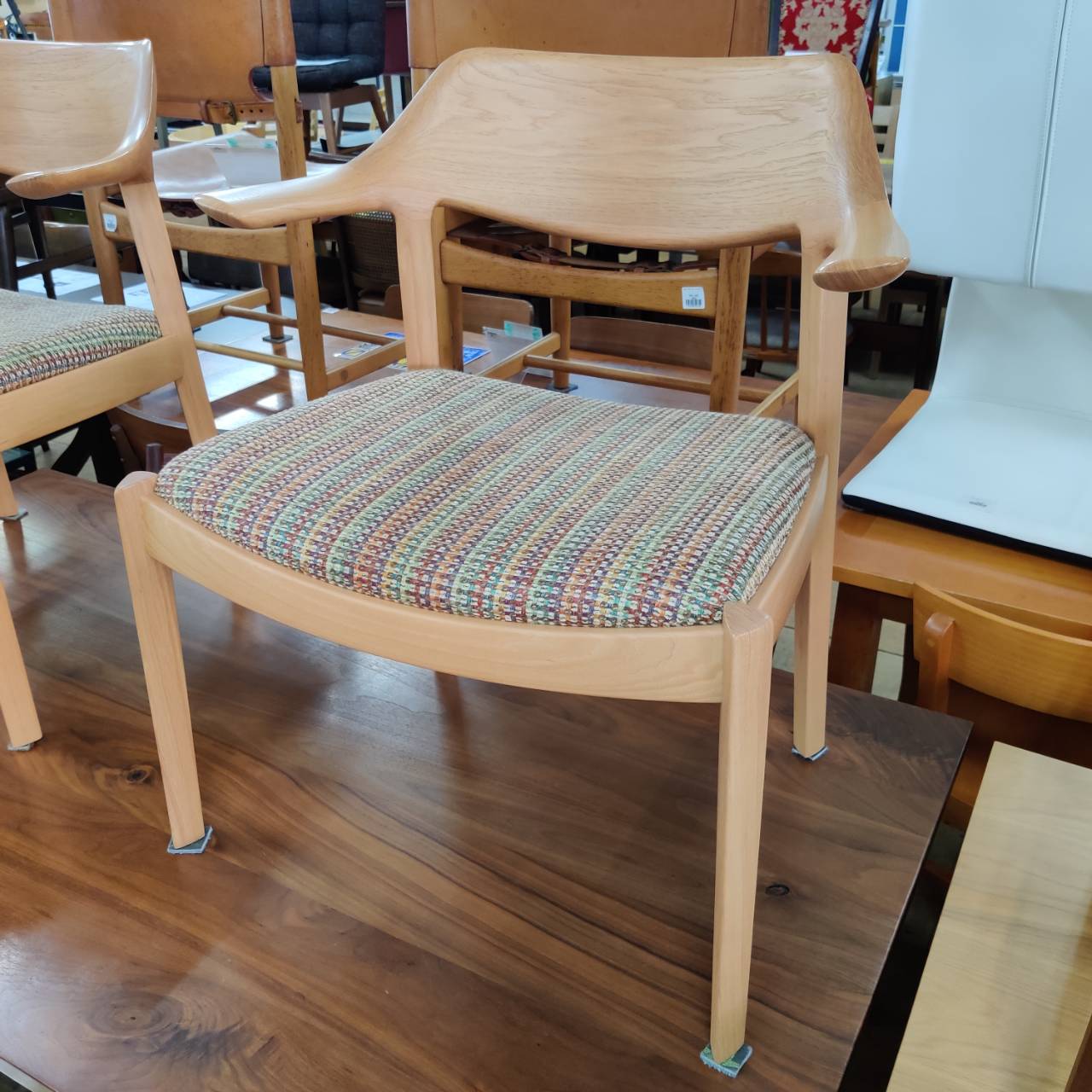 CONDEHOUSE カンディハウス ダイニングチェア２脚 セット 美品カンディハウス condehouse ダイニングチェア