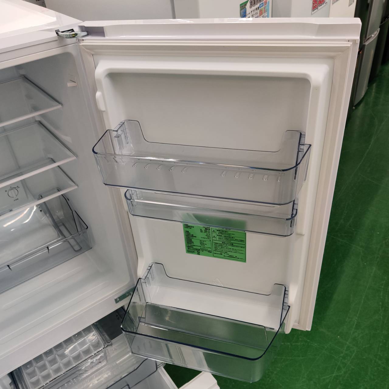 REFAGE ヤマダオリジナル 2024年製 159L 2ドア 冷凍冷蔵庫 YRZ-F15MW 