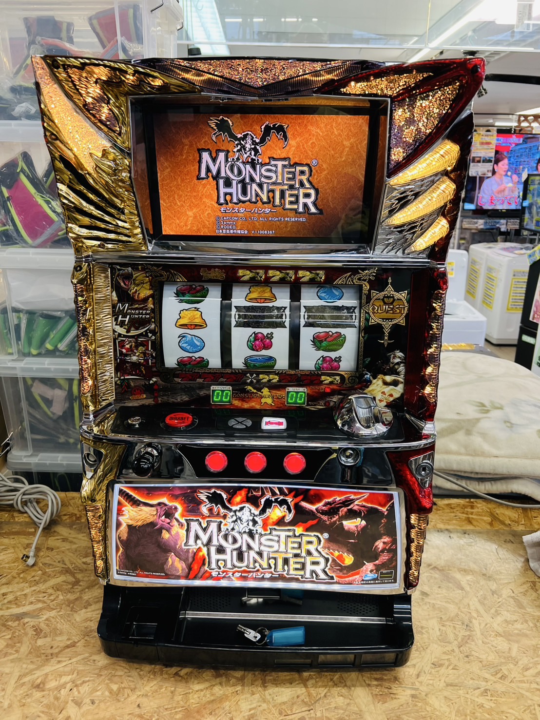 【セール 登場から人気沸騰】 初代 モンスターハンター スロット実機 買取致しました｜愛品館 ホビー・楽器・アート