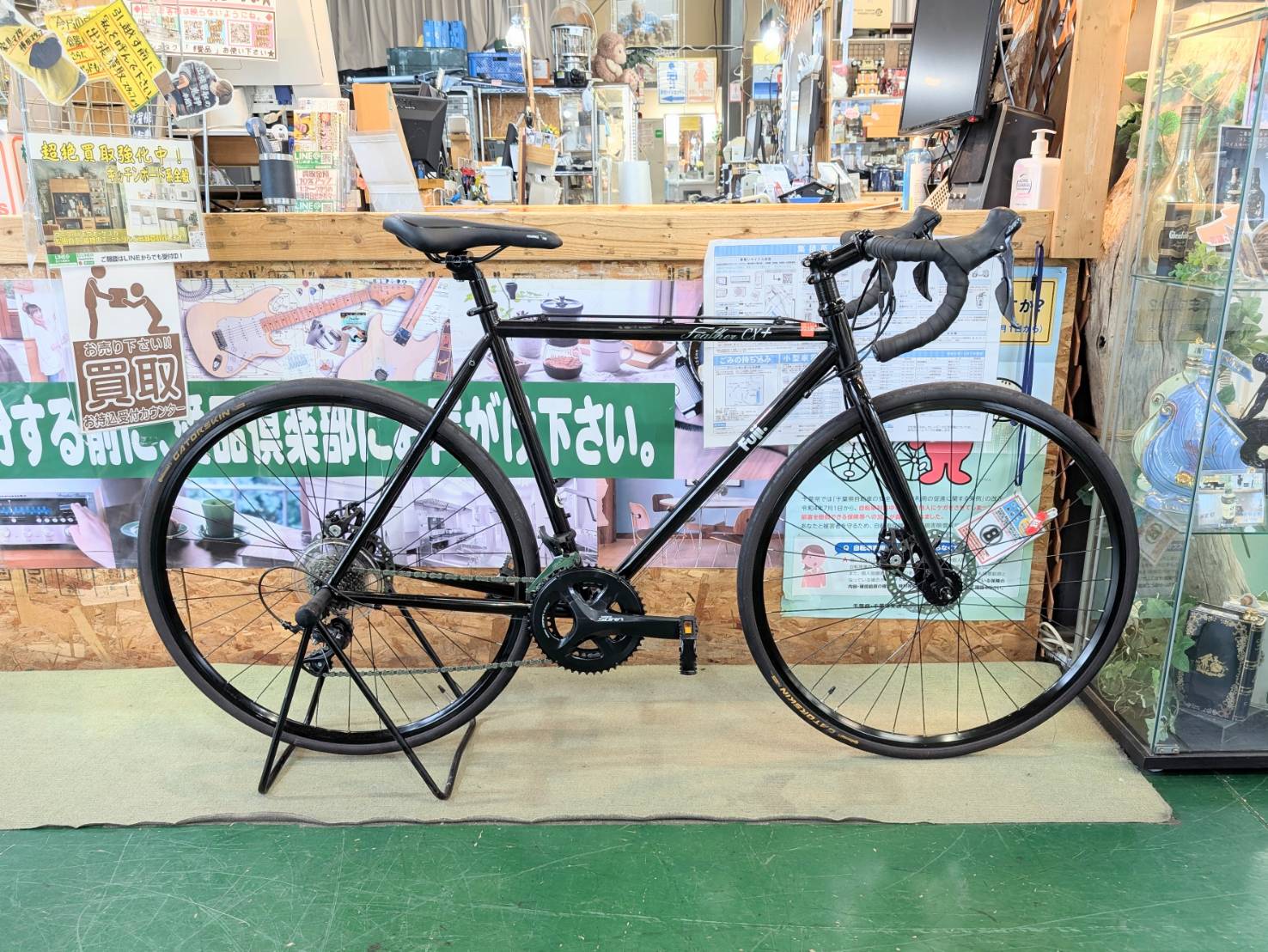 FUJI フジ Feather CX+ グラベル ロードバイクを買取いたしました 