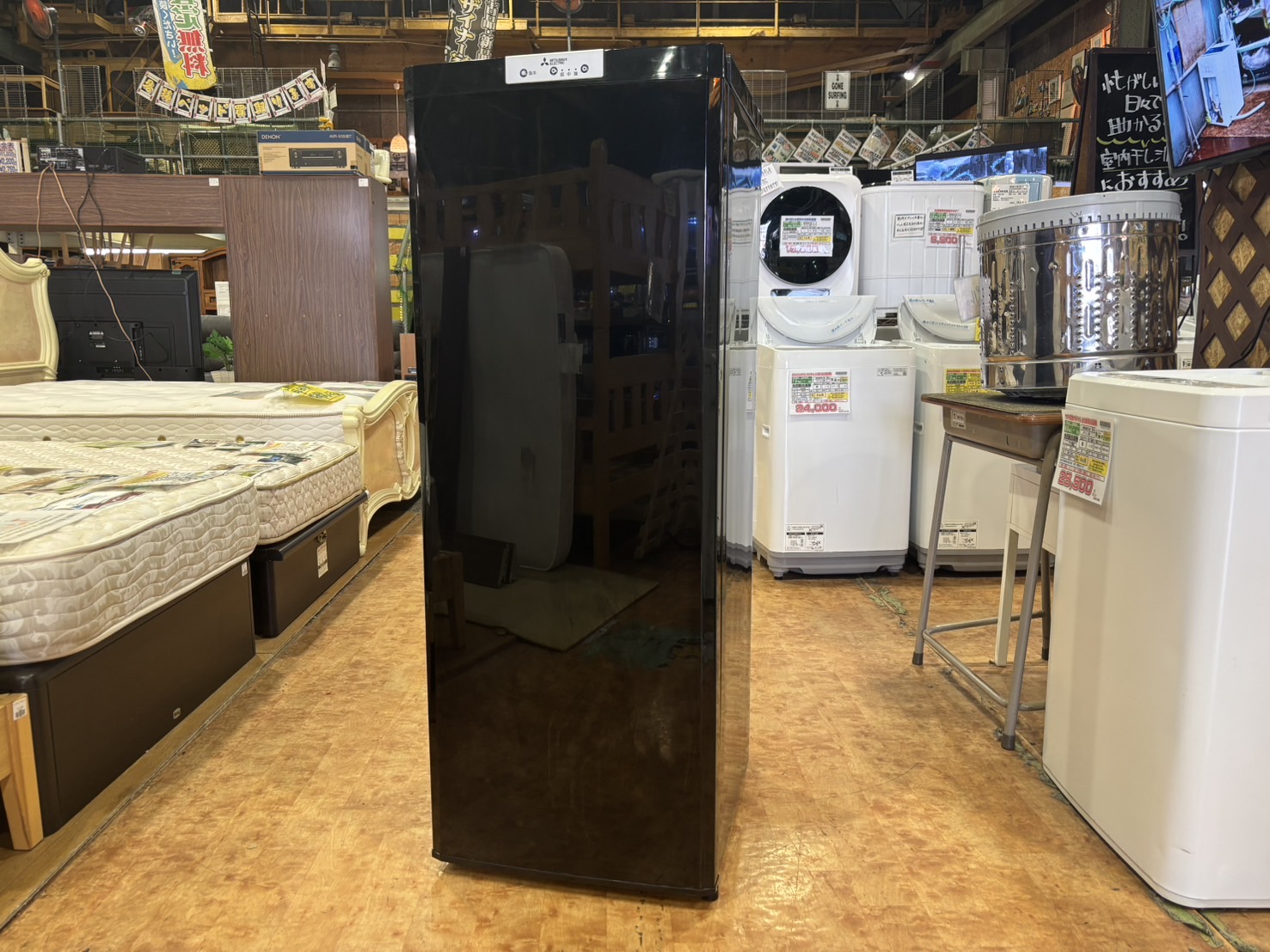三菱｜1ドア冷凍庫 MF-U14D-B1買取しました。 | リサイクルショップ 