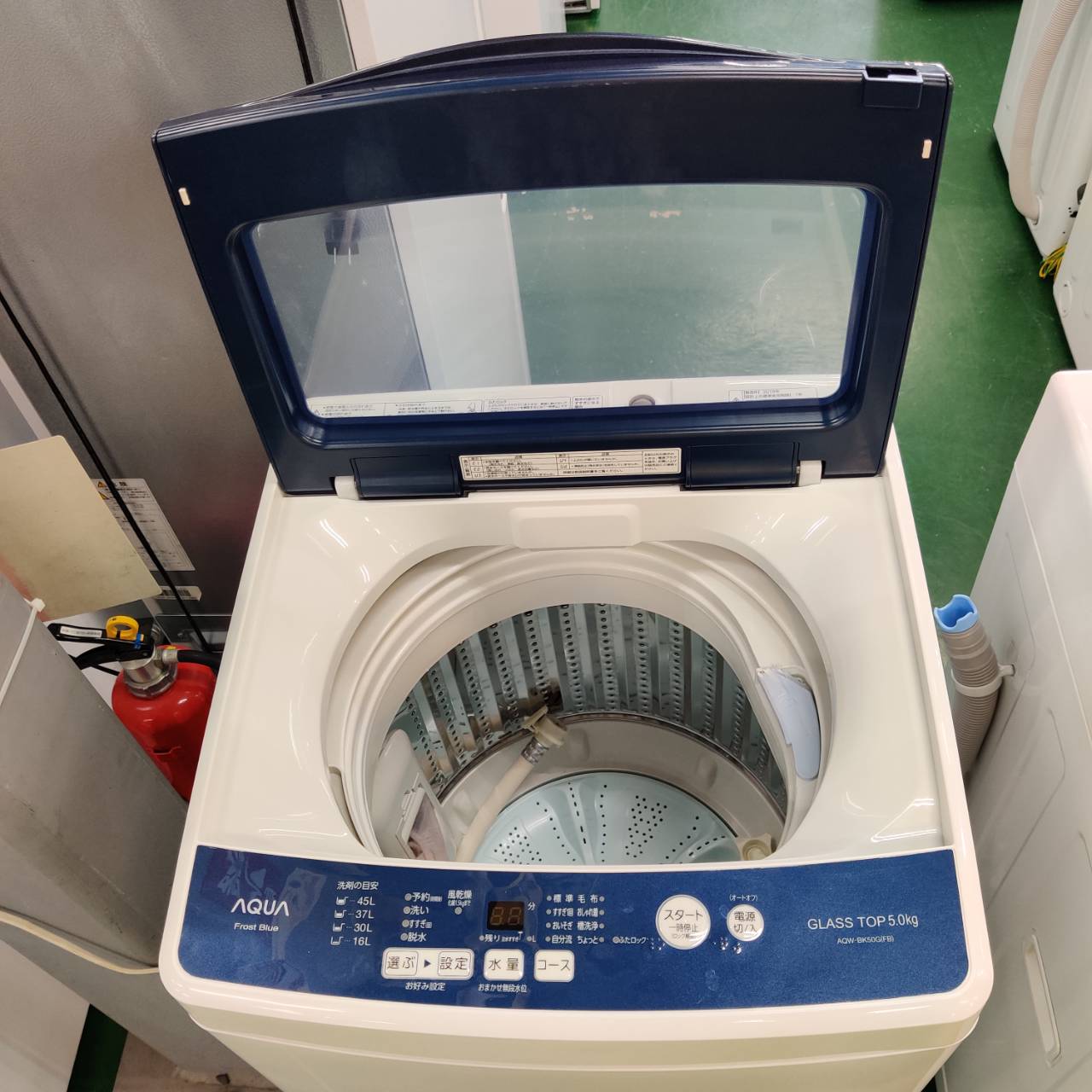 AQUA アクア 2019年製 5.0kg 全自動洗濯機 AQW-BK50G 販売中！ 愛品 