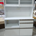 クラフトコガ｜大川家具｜モイス付｜引き戸｜キッチンボード｜120OPスピース