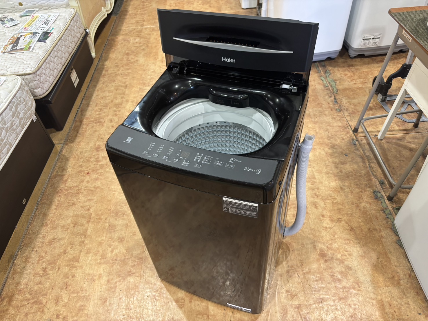 Haier｜5.5kg洗濯機 JW-U55MK買取しました。 | リサイクルショップ 
